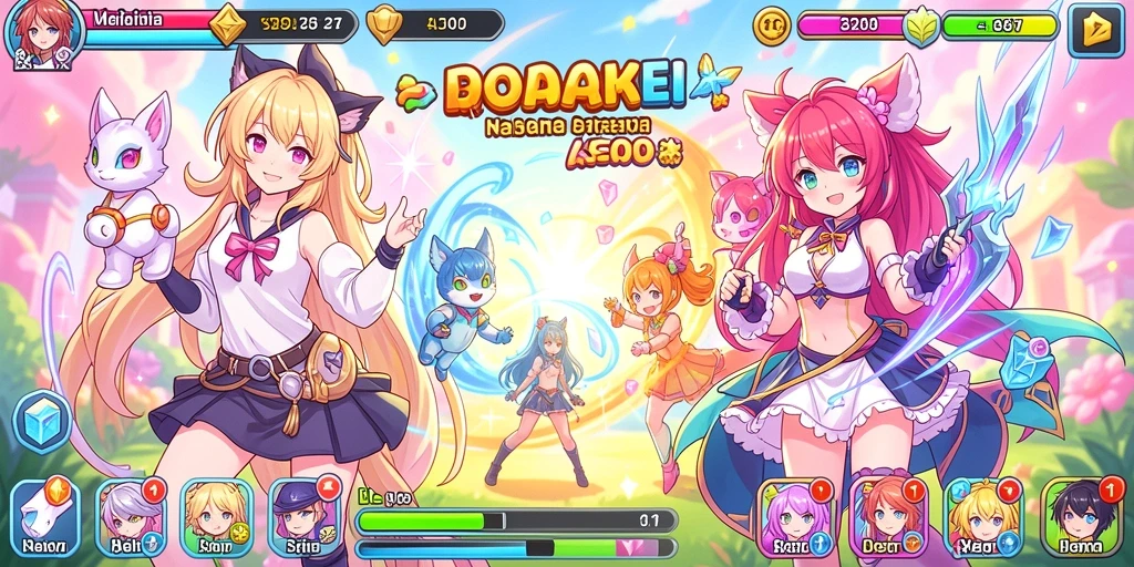 Visual lingkungan yang indah dan penuh detail.