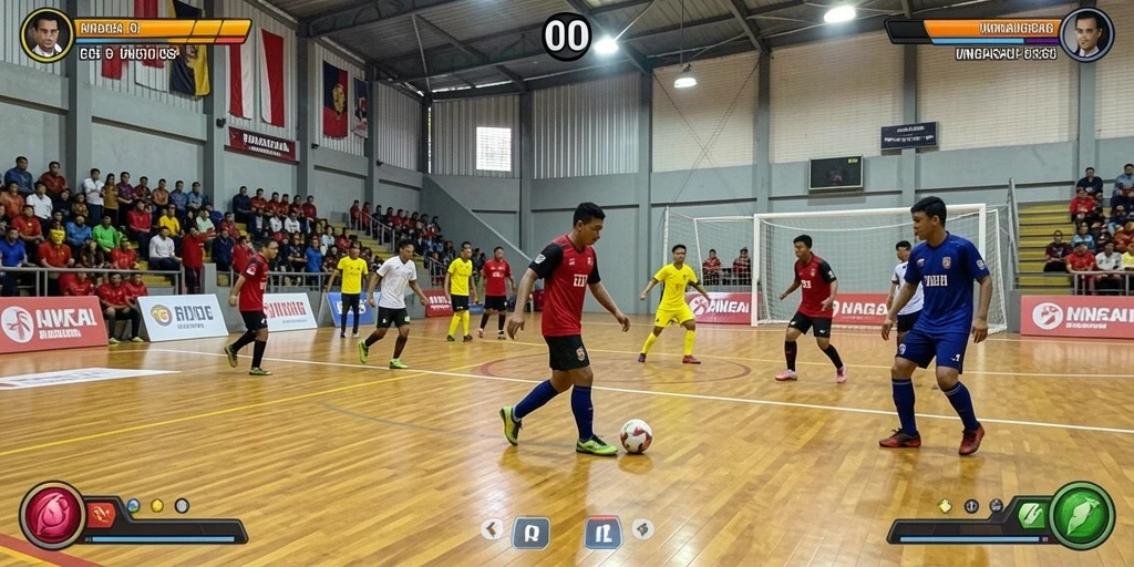 Hasil permainan akhir yang mendebarkan dan memuaskan.