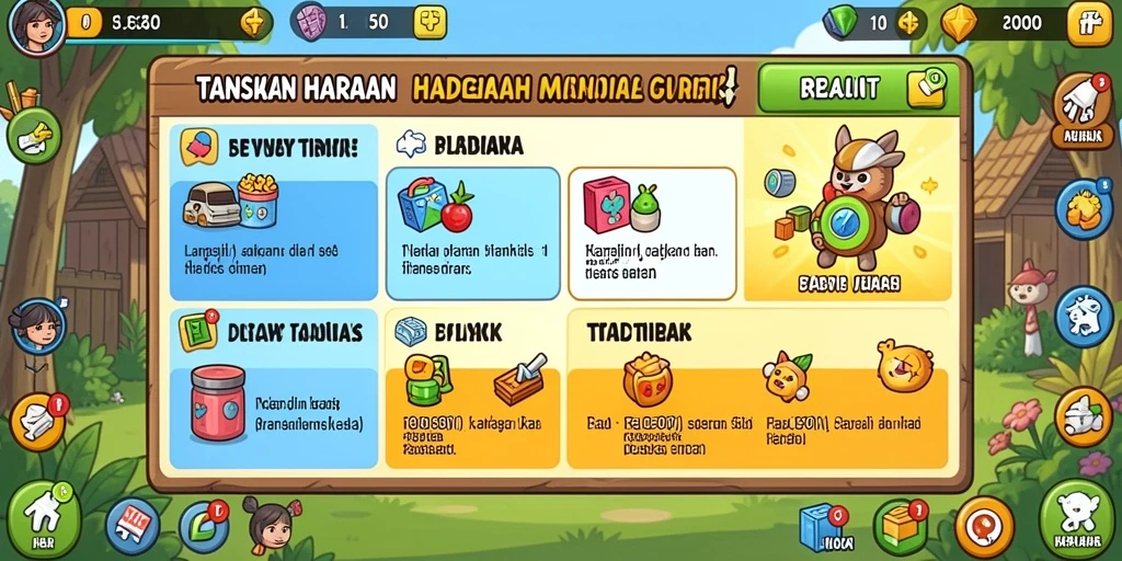Level-level menantang yang memacu adrenalin.