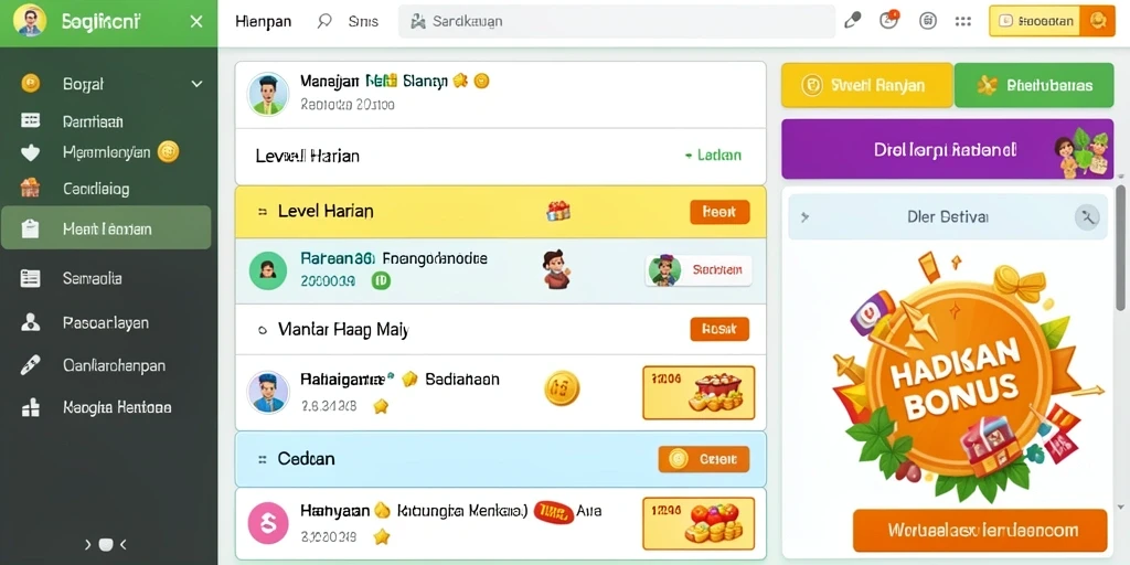 Banyak pilihan permainan menarik dan menghibur.