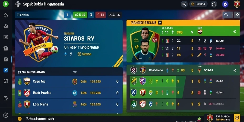 Tampilan menu yang sederhana dan mudah dinavigasi.