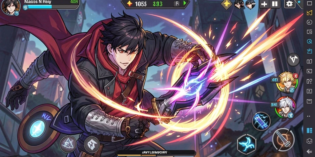Grafik yang penuh warna dan detail yang menawan.